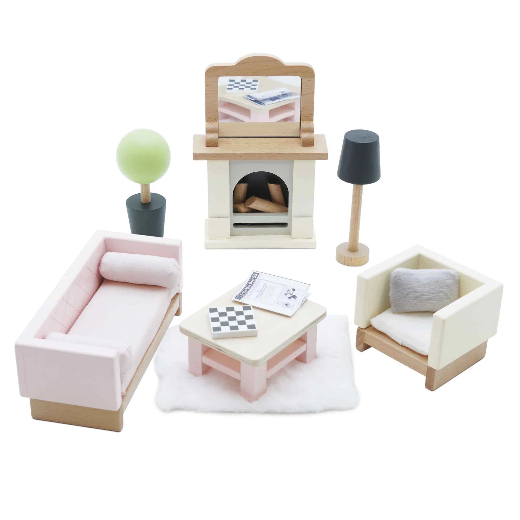 Le Toy Van Doll House Sitting Room Furniture Set Charlotte et Charlie