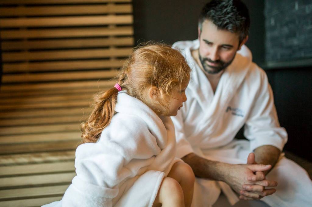 Au spa avec les enfants! – Charlotte et Charlie