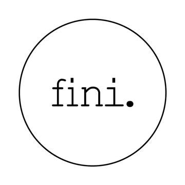 Fini. the label