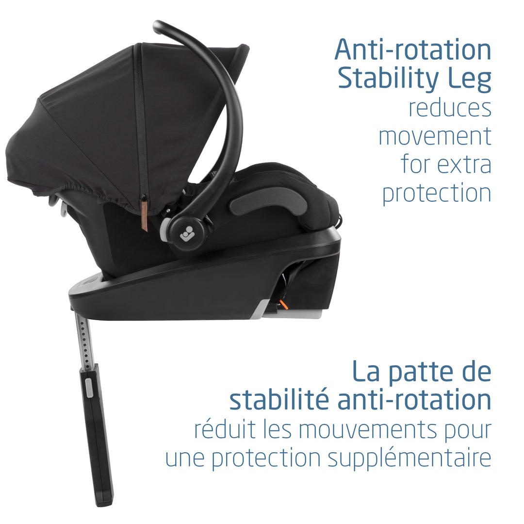 Maxi-Cosi Mico - Base pour Banc de Bébé, Noir