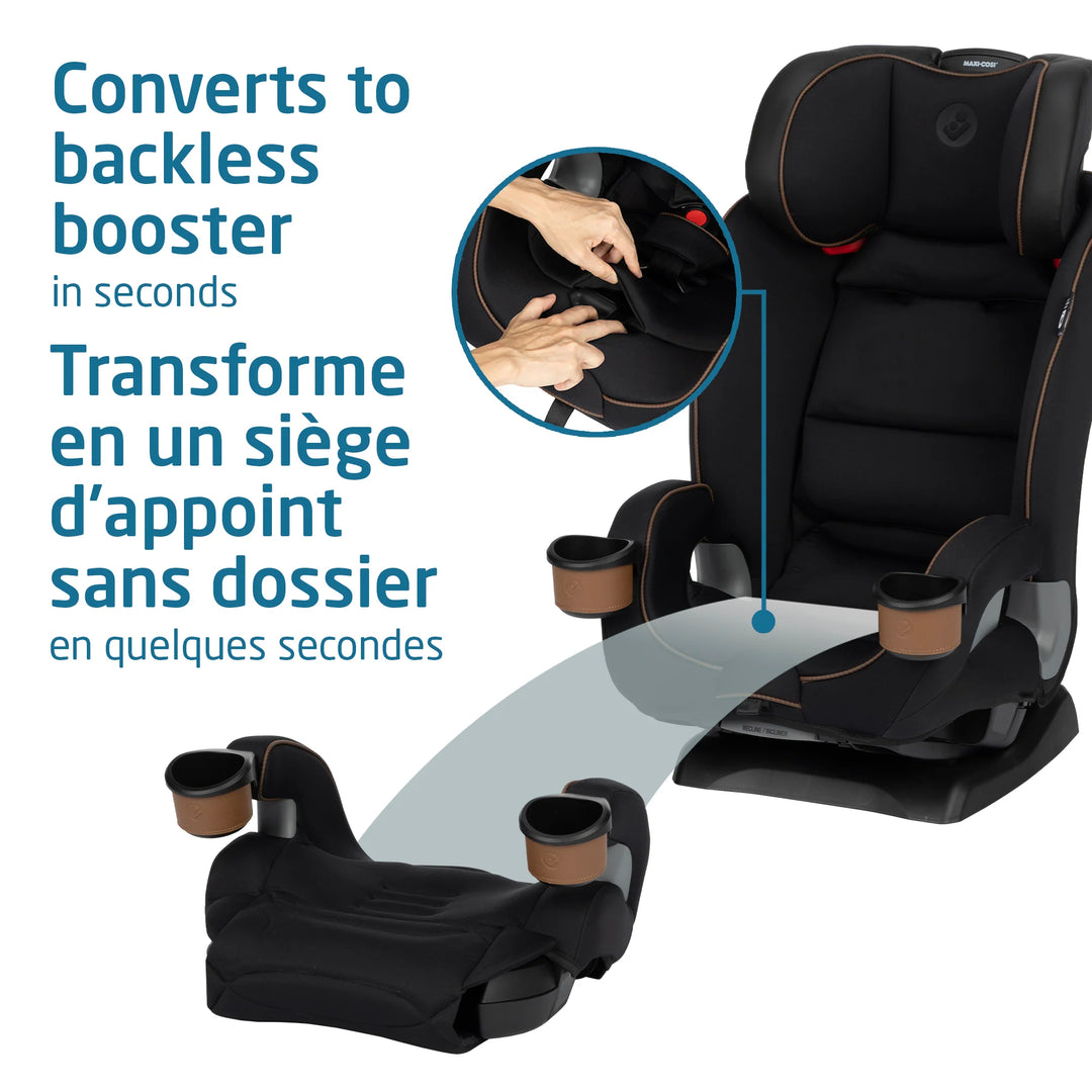 Maxi-Cosi Kani - Banc d'Auto Convertible 4-en-1, Noir