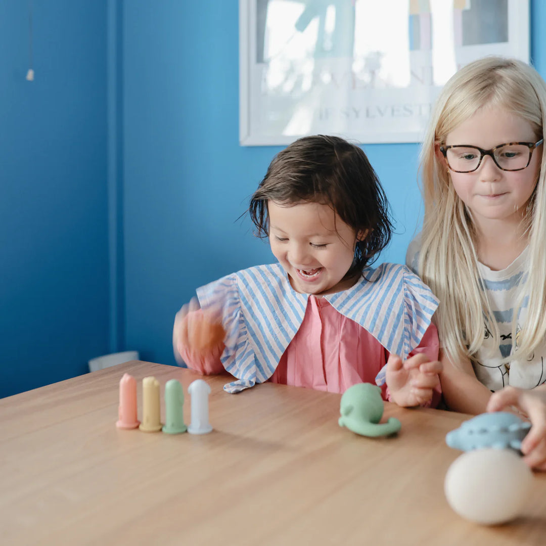 Marionnettes à Doigt en Silicone, Animaux