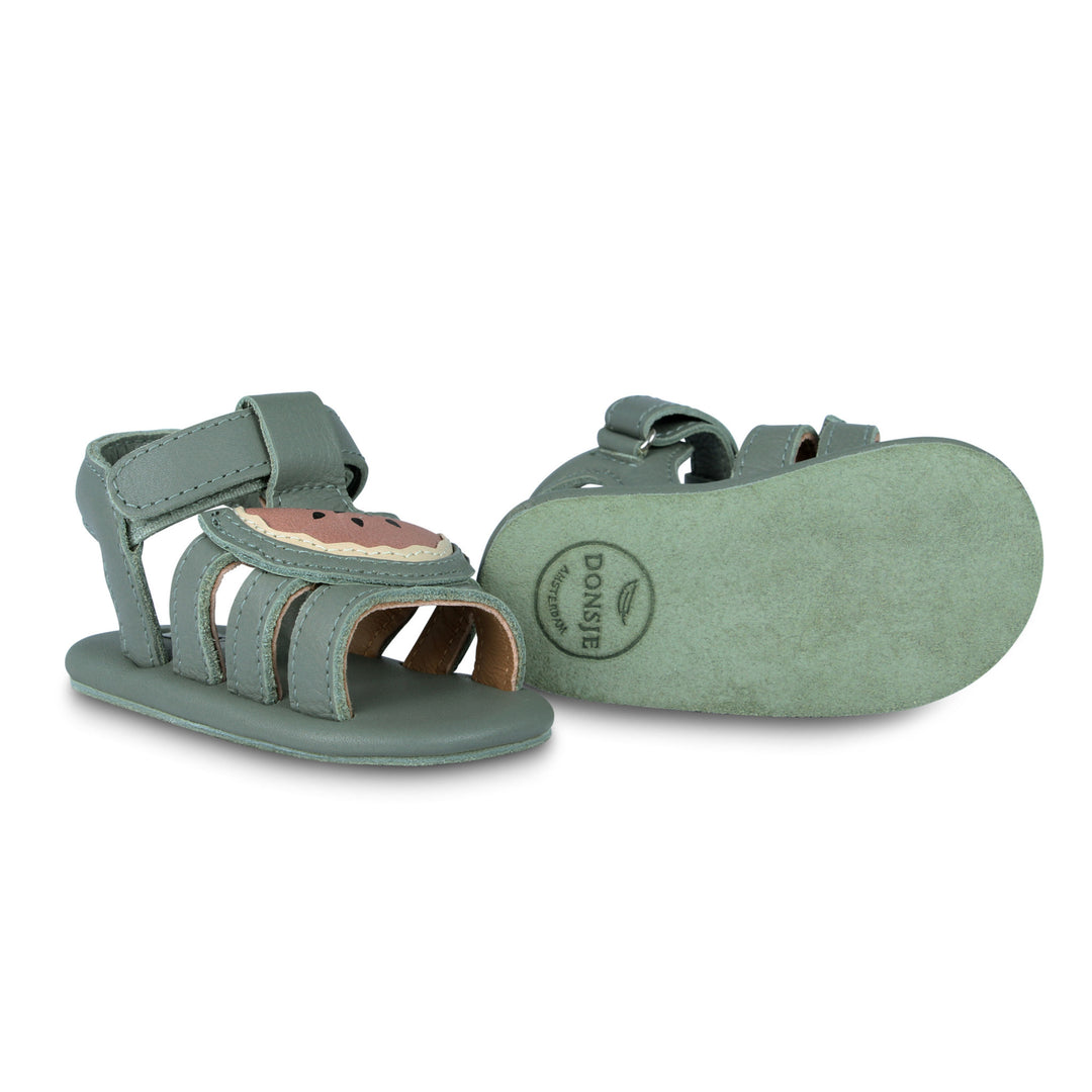 Donsje - Sadie Leather Sandals, Watermelon