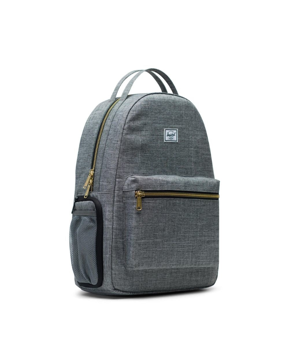 Herschel Sac a Couches a Dos Nova Sprout Gris Hachure Charlotte et Charlie