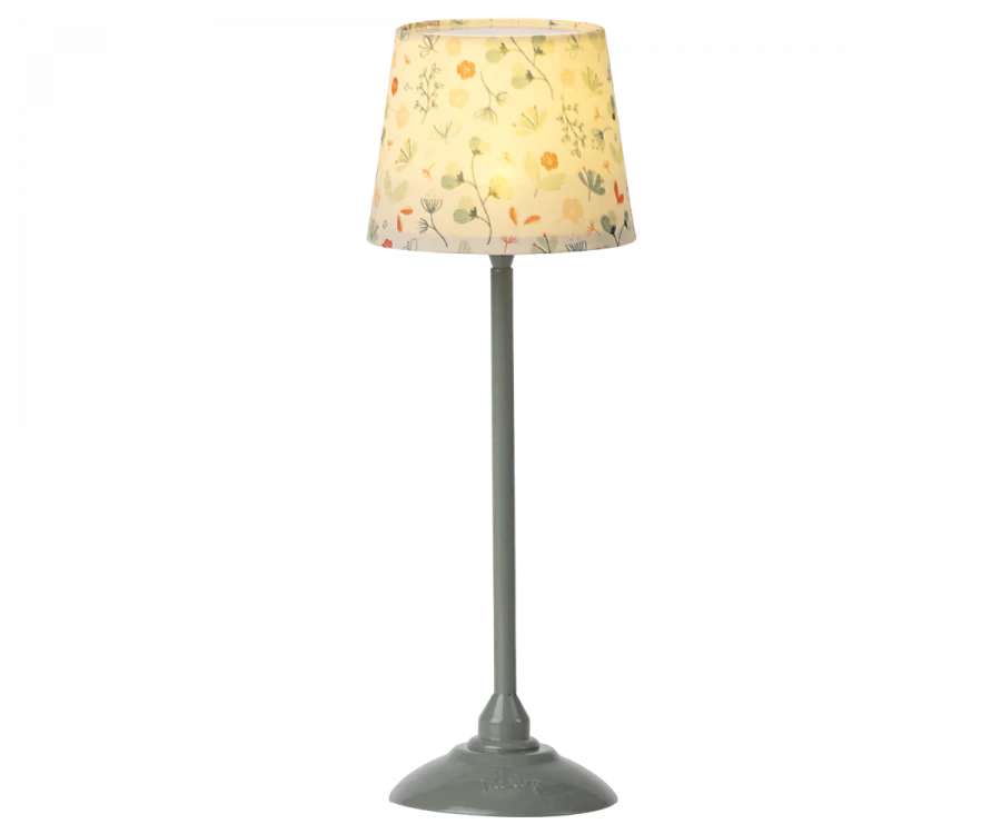 Lampe sur Pied Miniature, Menthe Fleurs