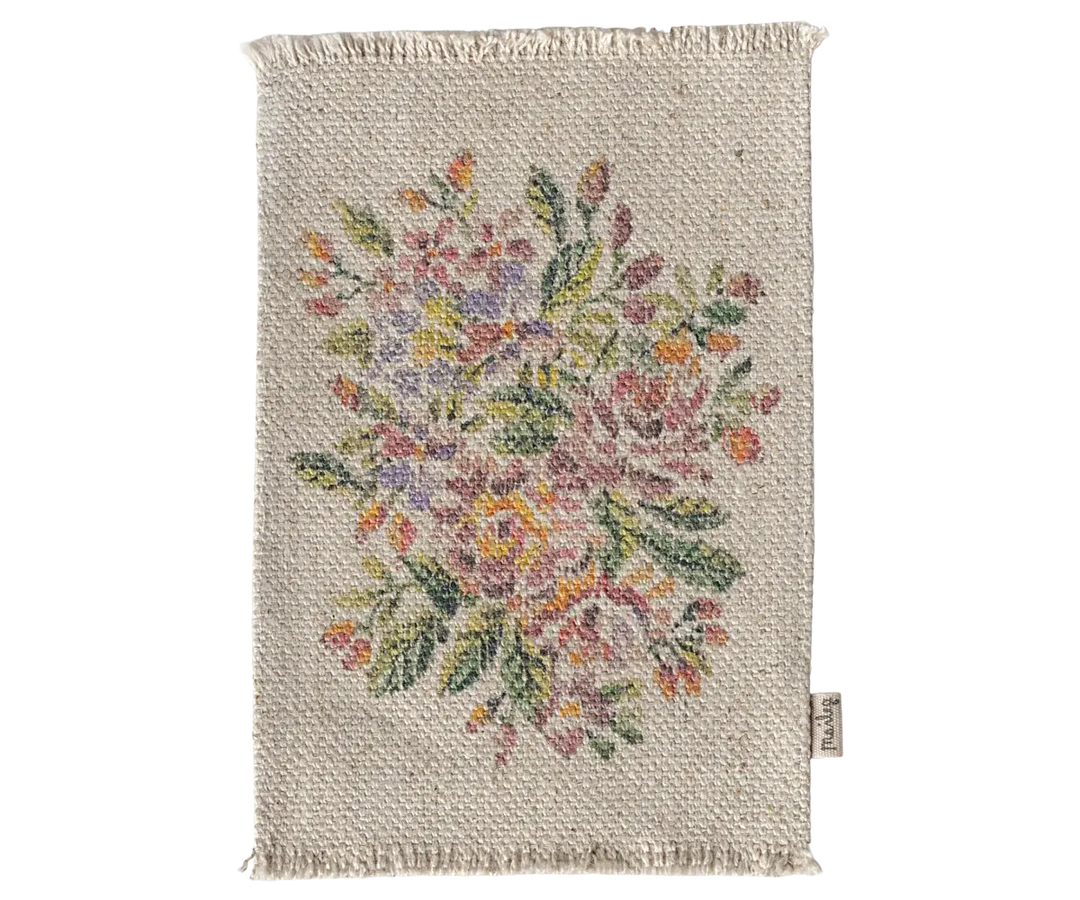 Maileg - Tapis Miniature, Fleurs