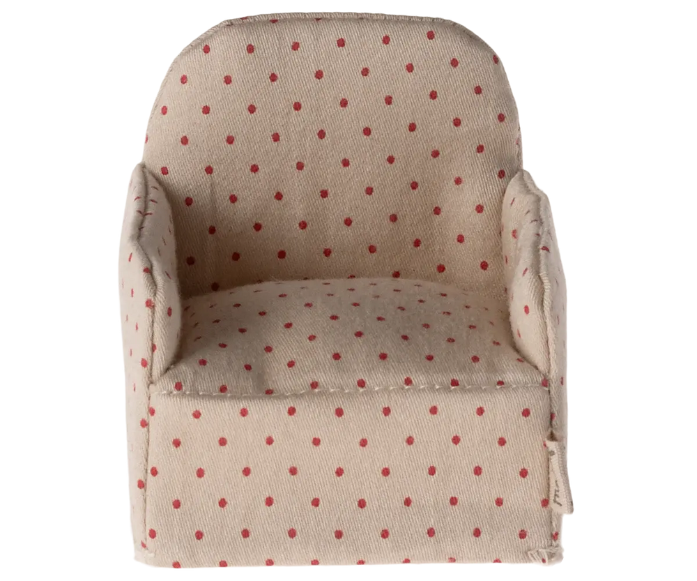 Maileg - Fauteuil Miniature, Pois