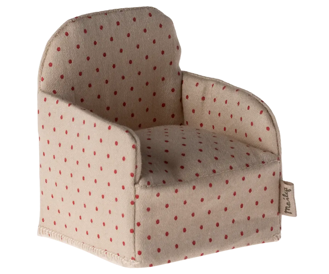 Maileg - Fauteuil Miniature, Pois