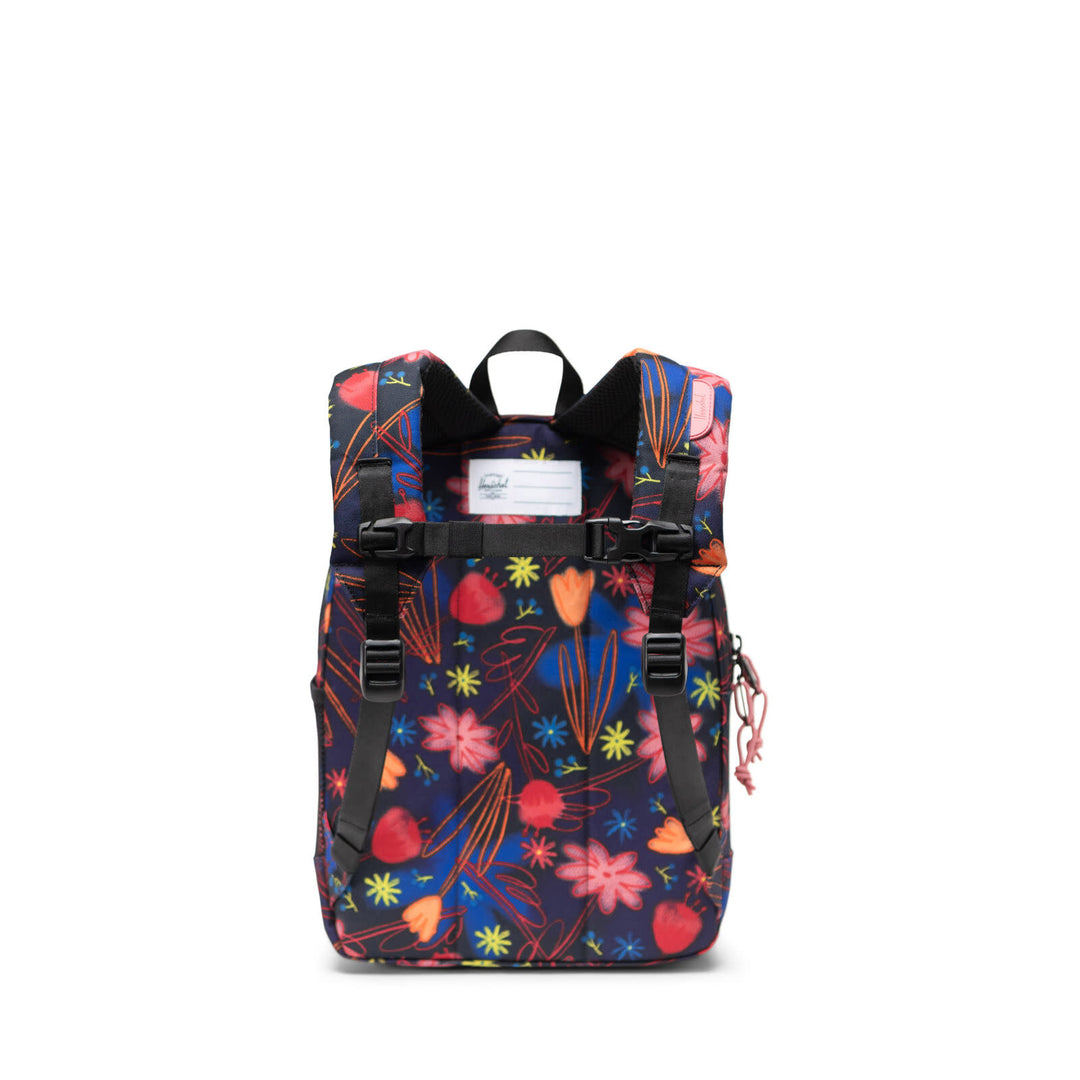 Herschel - Sac à Dos Héritage Enfant 15L, Gribouillis Fleuris