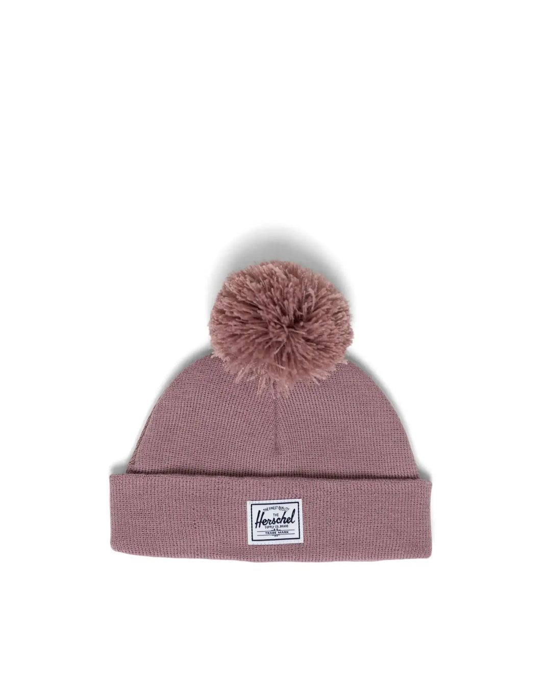 Herschel - Tuque à Pompon, Rose Cendré