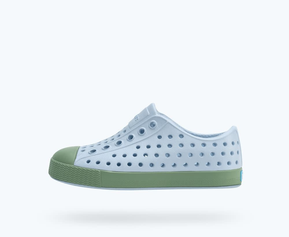 Souliers Jefferson Child, Bleu Ciel et Vert Loch