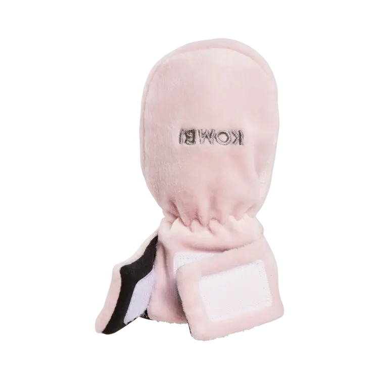 Kombi - Plush Thumbless Mittens, Rose Shadow