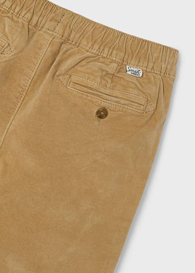 Mayoral - Pantalon Jogger en Velours, Caramel