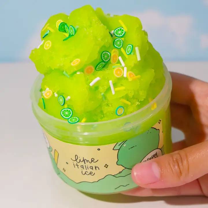 Sonria Slime - Slime Parfumée, 7oz, Glace Italienne à la Lime