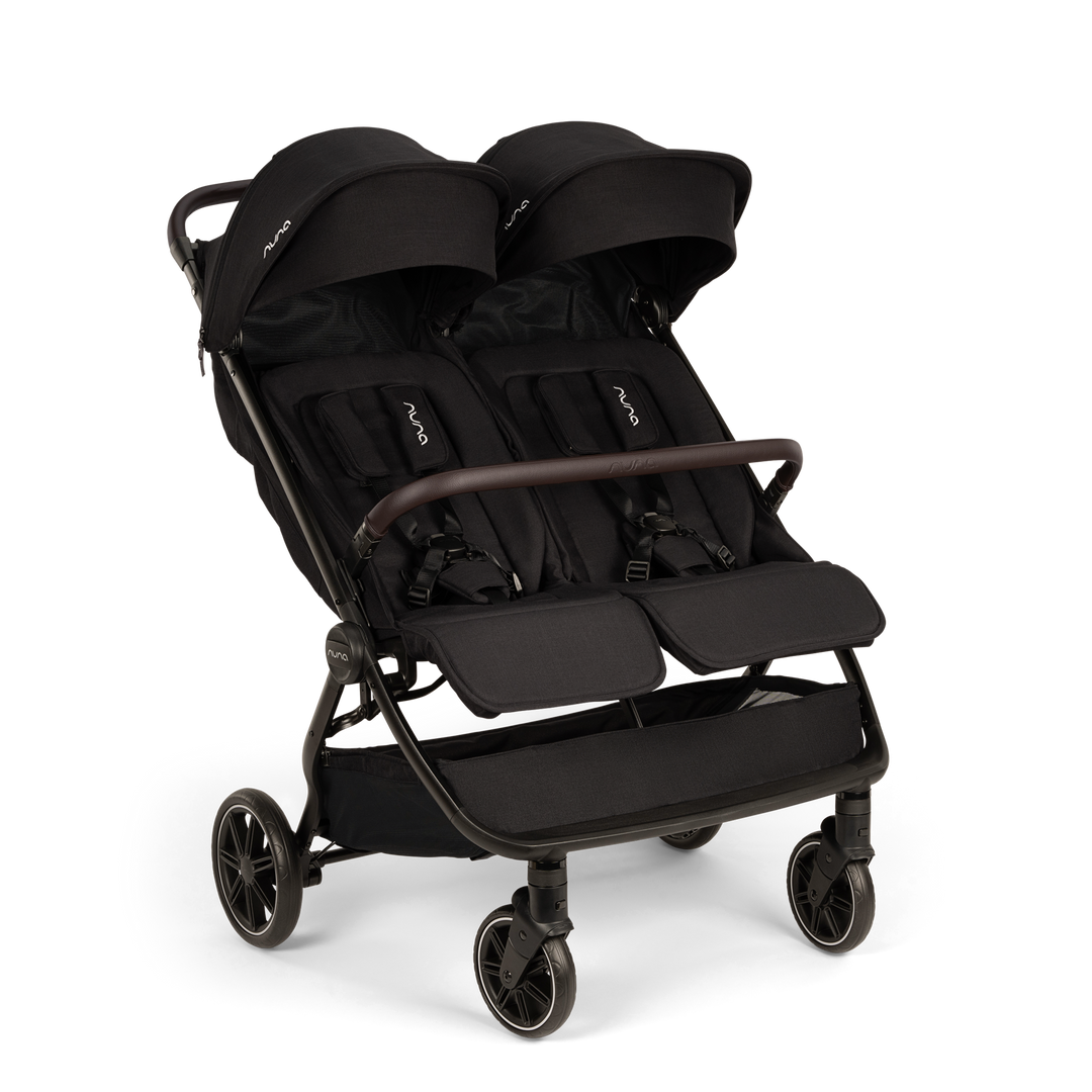 Nuna Trvl Dubl - Poussette Double, Caviar