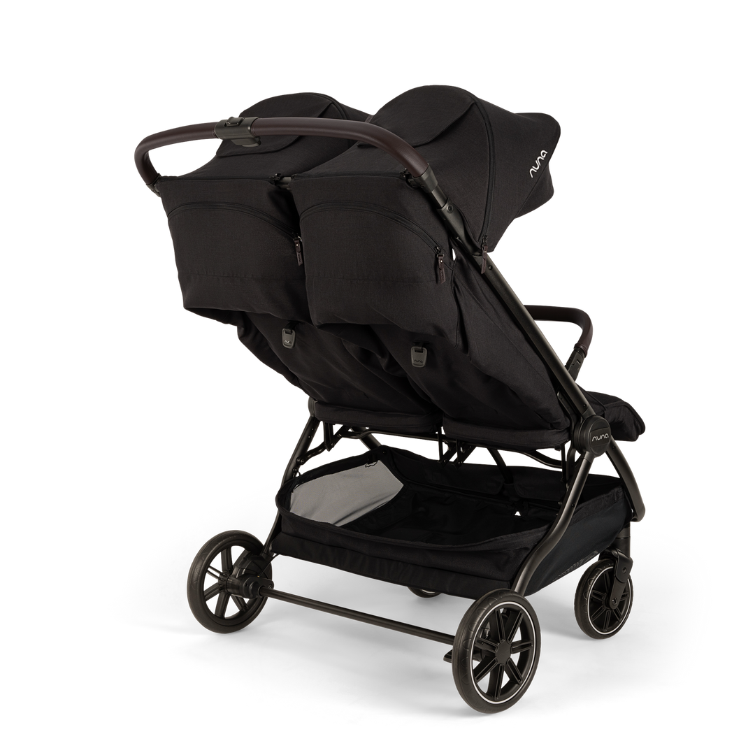 Nuna Trvl Dubl - Poussette Double, Caviar