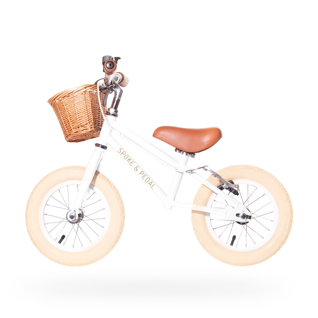 Spoke & Pedal - 12" Boulevard Balance Bike, White