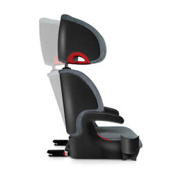 Clek OOBR - Fullback Booster Seat Railroad Fabric, Black