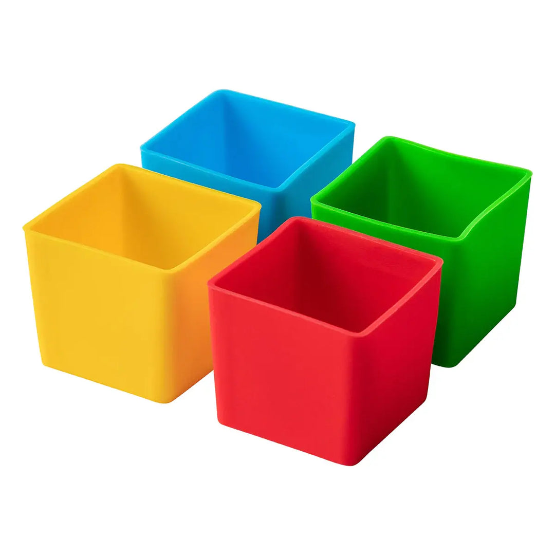 Munchbox - Paquet de 4 Petits Contenants Munch Cups, Coloré