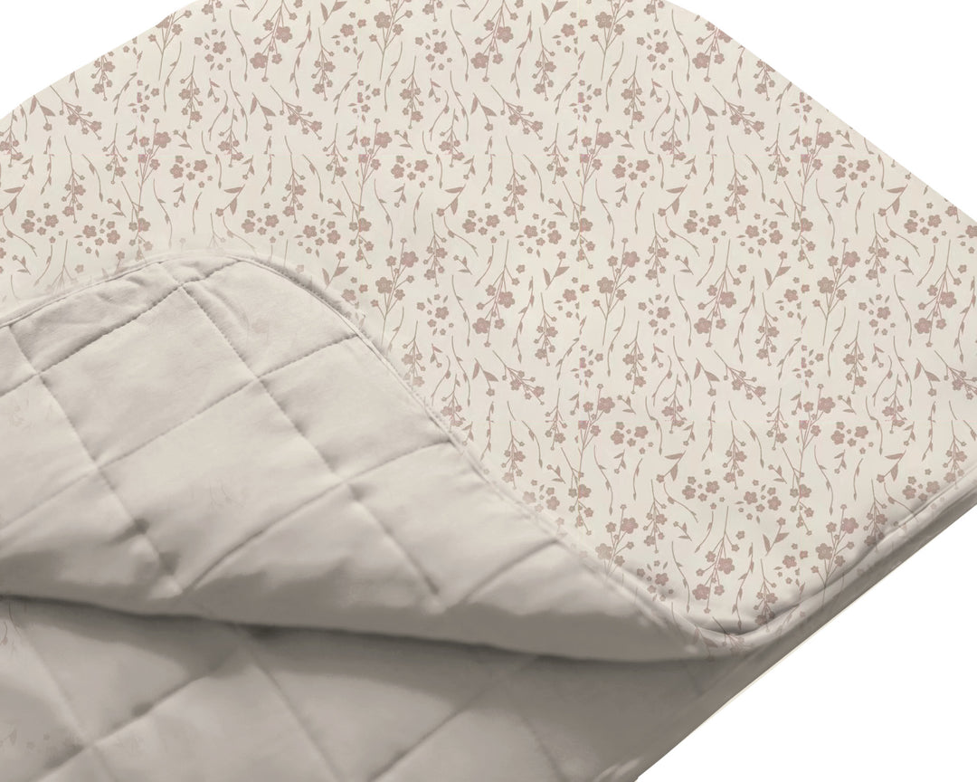 Günamüna - Couverture en Bambou 2.6 TOG, Fleurs Posies