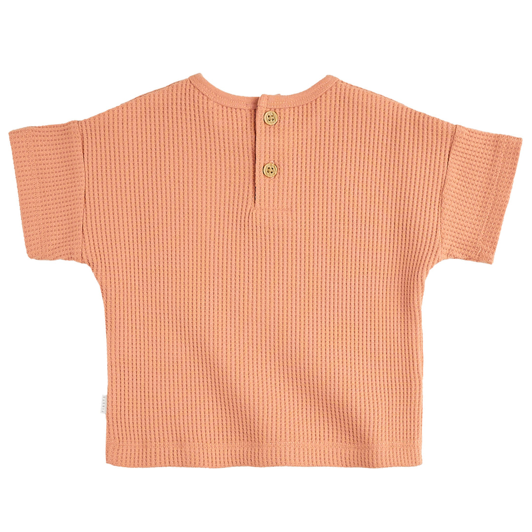 Petit Lem - Ensemble T-shirt et Short, Corail Cactus