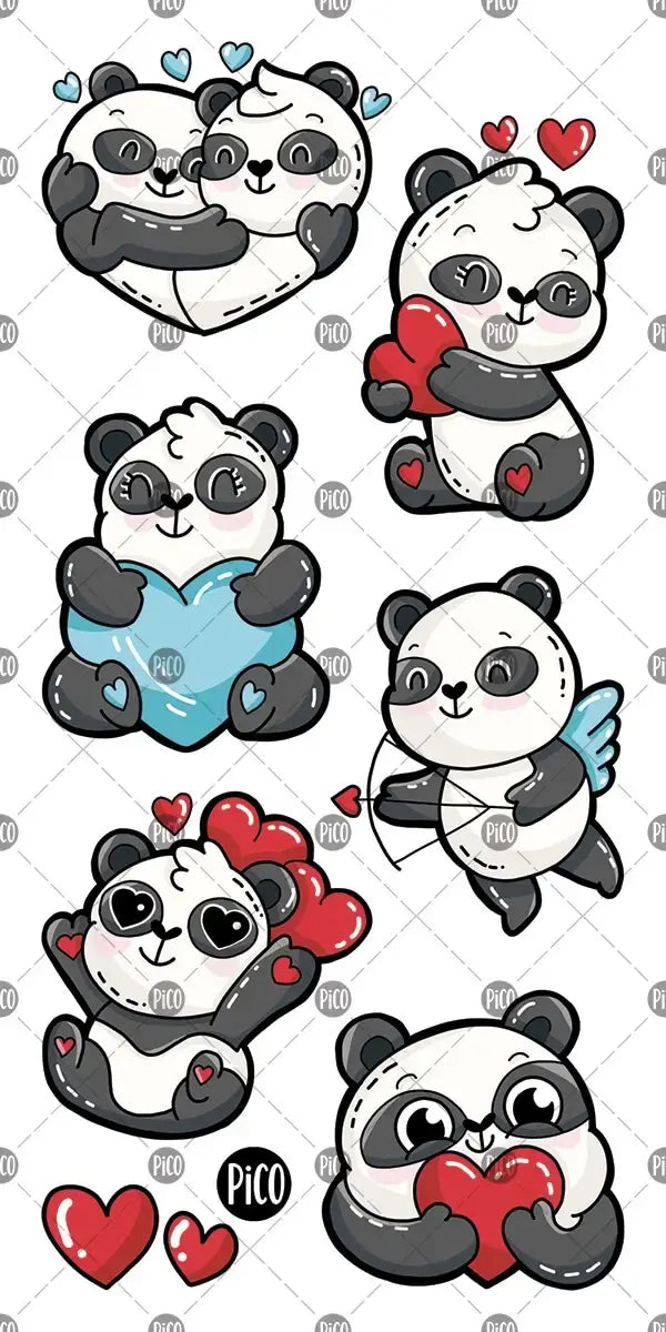 Tatouages Temporaires, Le Pandamoureux