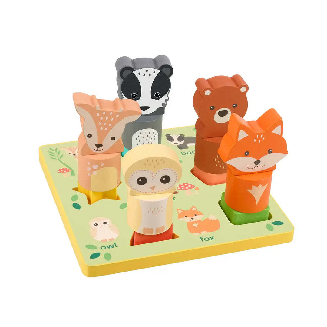 Orange Tree Toys - Casse-Tête 3D, Animaux des Bois