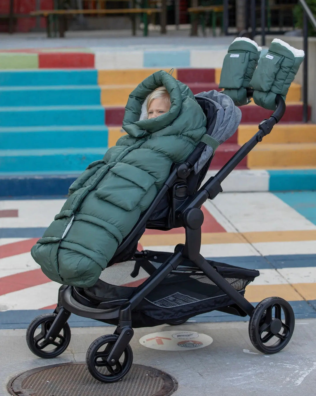 Blanket 212 Evolution Footmuff Oslo Pine Charlotte et Charlie