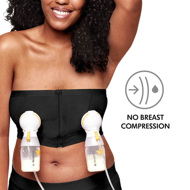 Bustier d'Allaitement Hands-free™, Noir