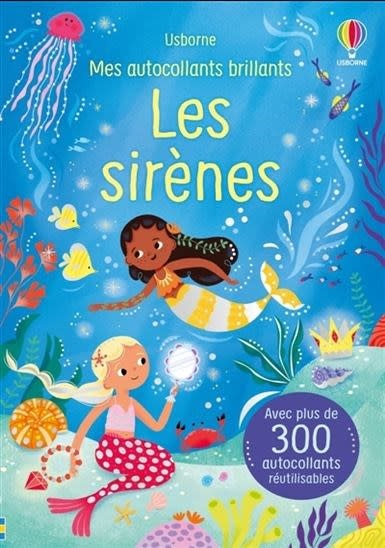 Usborne - Mes 300 Autocollants Brillants, Les Sirènes