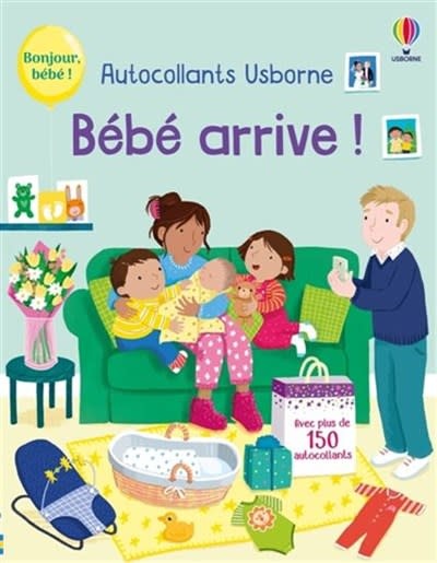 Usborne - Mes 150 Autocollants, Bébé Arrive!