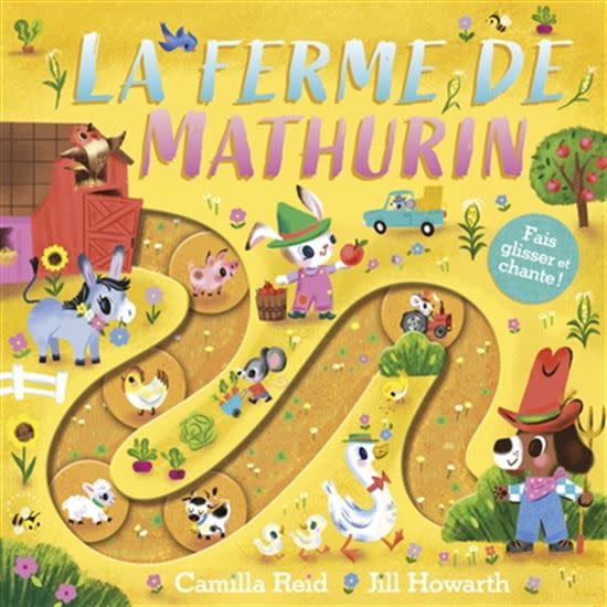 Éditions Gründ - Livre Interactif, La Ferme à Mathurin, 9 mois et +