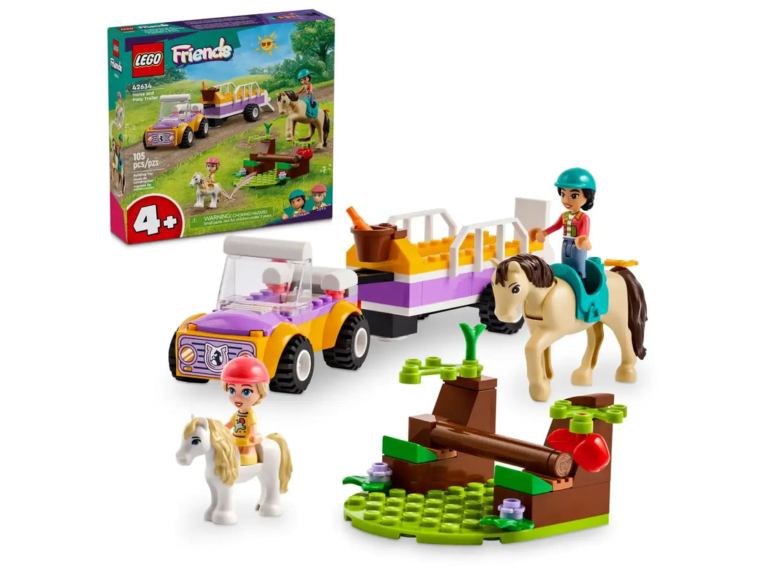 Blocs de Construction Friends, Remorque pour Chevaux