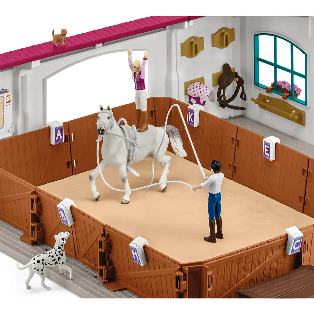 Schleich - Ensemble Club Équestre, Manège Équestre Peppertree