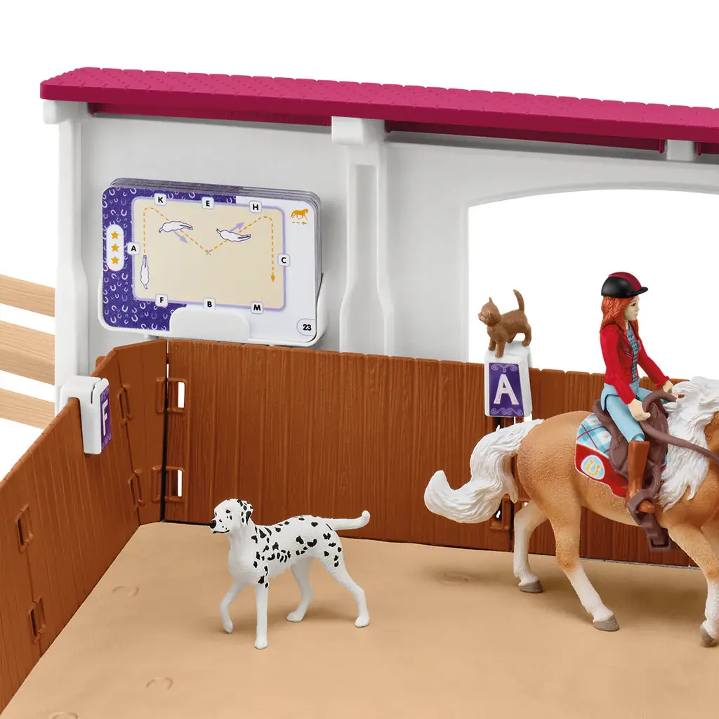 Schleich - Ensemble Club Équestre, Manège Équestre Peppertree