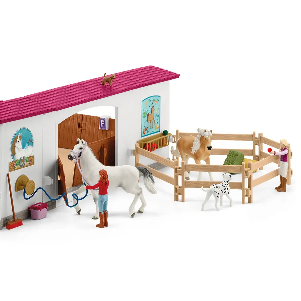 Schleich - Ensemble Club Équestre, Manège Équestre Peppertree