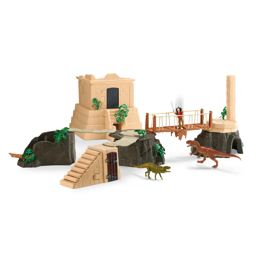 Schleich - Ensemble Dinosaures, Conquête du Temple