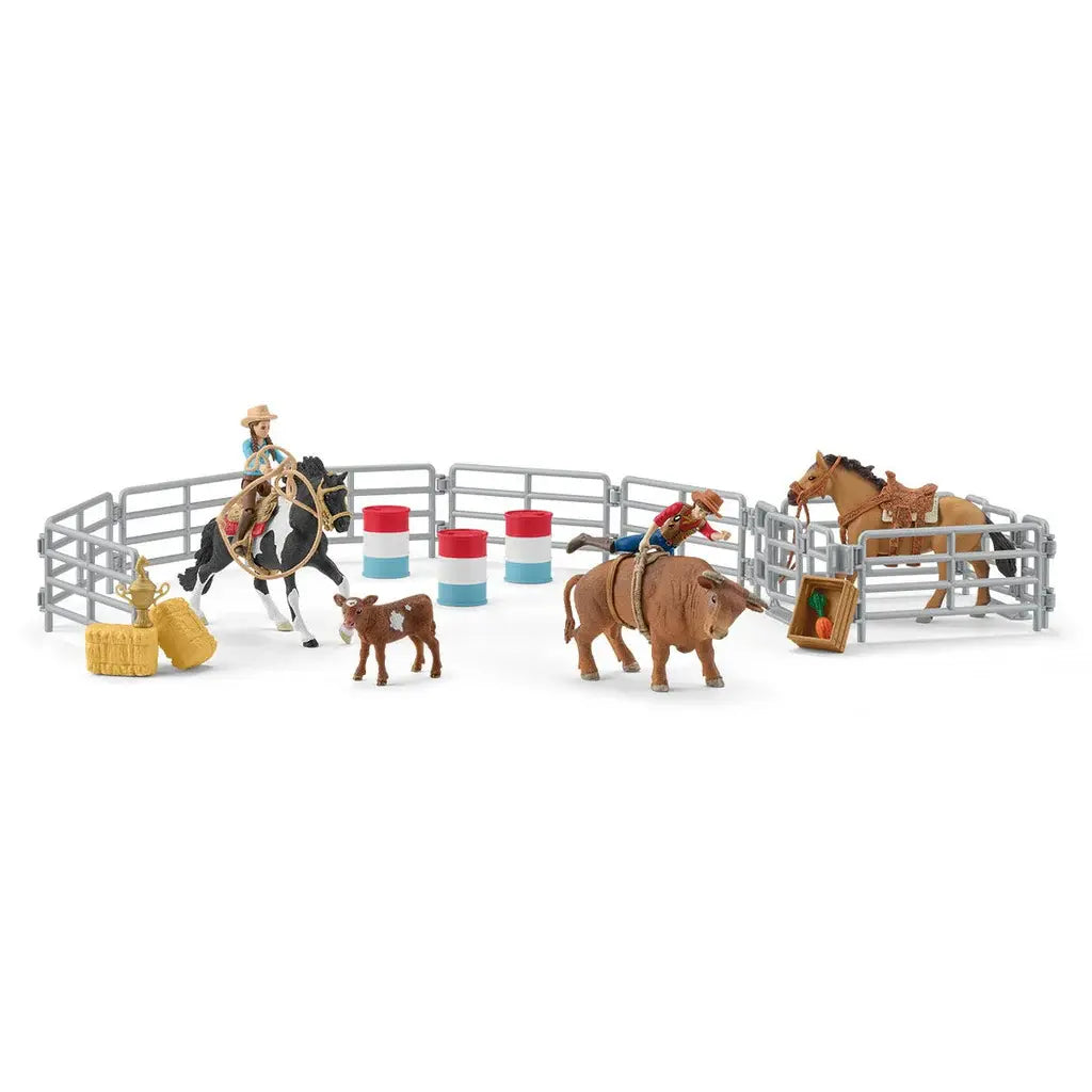 Schleich - Ensemble Monde de la Ferme, Spectacle de Rodéo