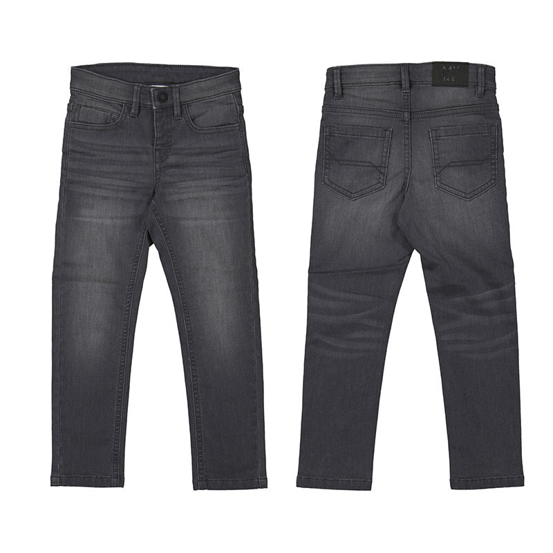 Mayoral - Pantalon en Denim, Gris