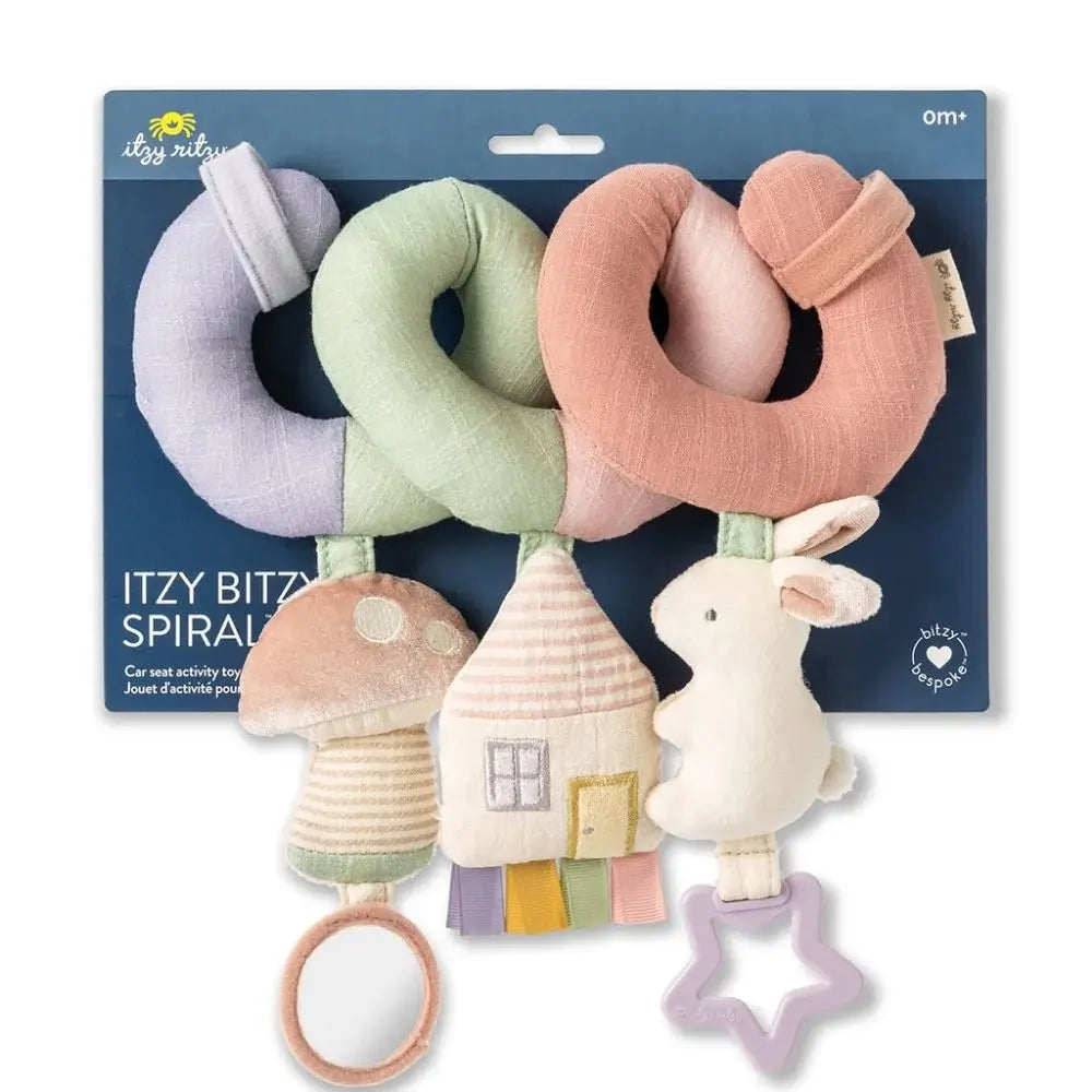 Spiral Car Seat Activity Toy, Pastel