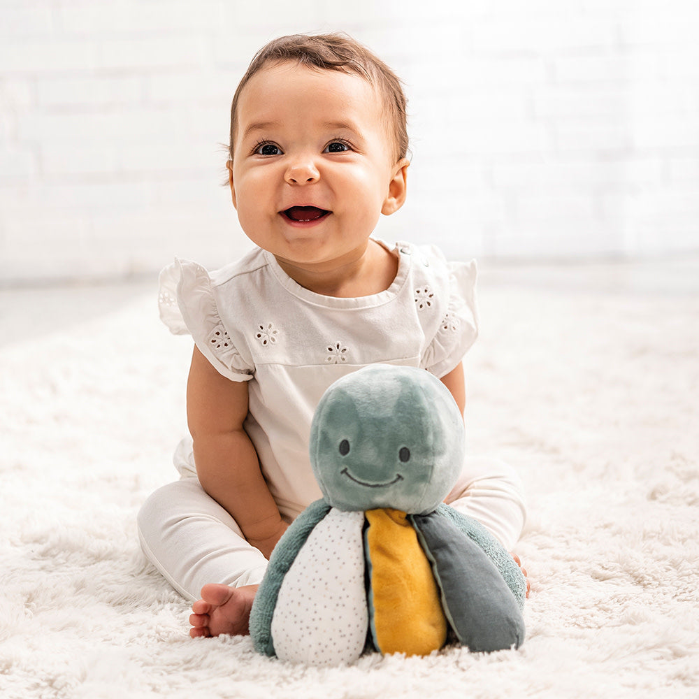 Peluche d'Activités Pieuvre Lapidou, Rouille