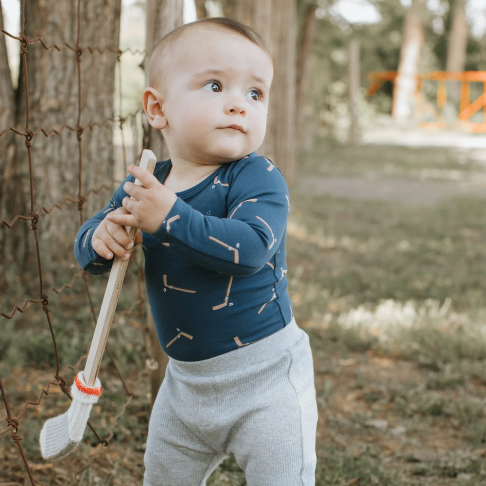 Petit Lem - Ensemble 2 Cache-couches et Pantalon, Bâtons de Hockey