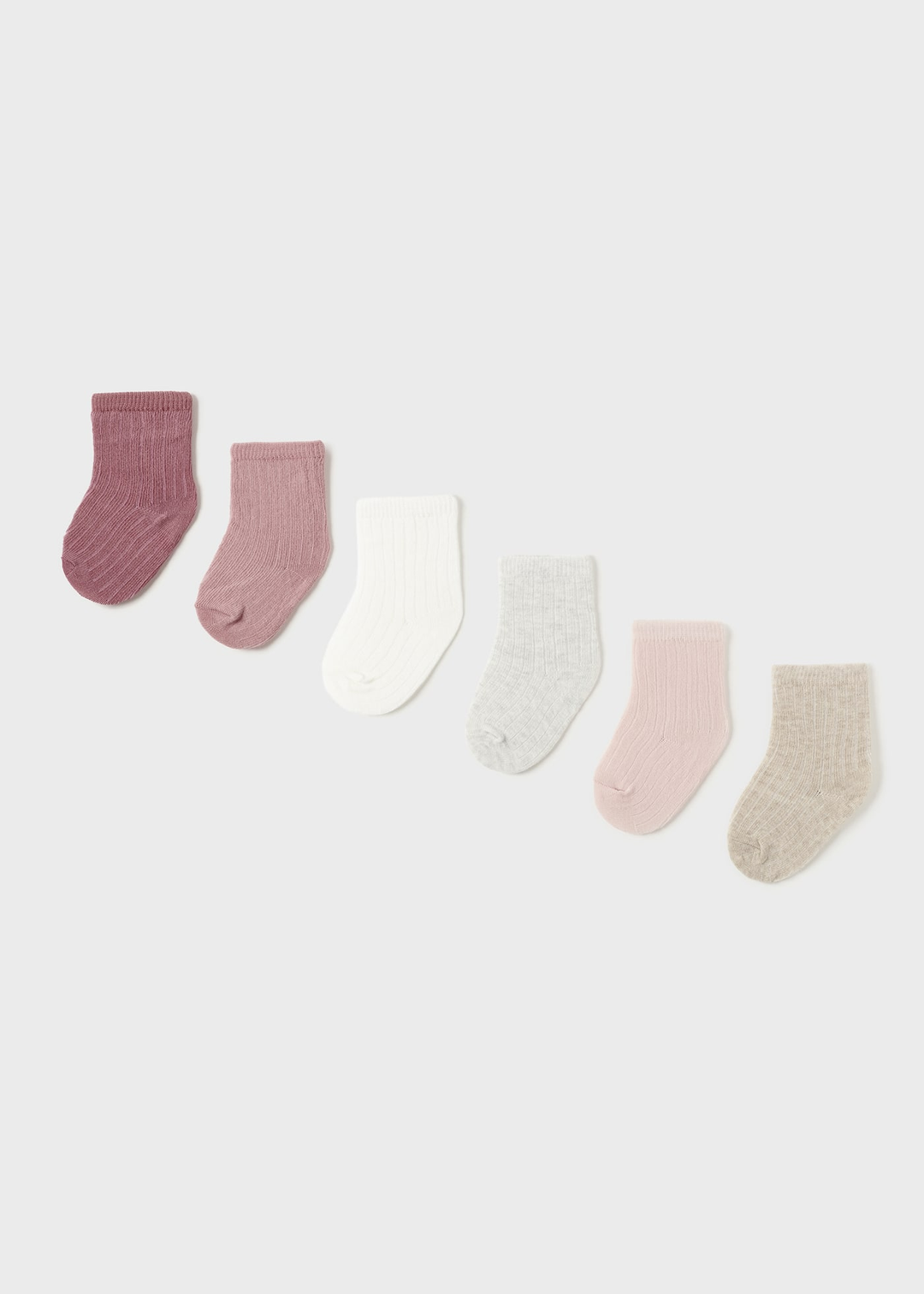 Mayoral - Paquet de 6 Paires de Chaussettes, Rose