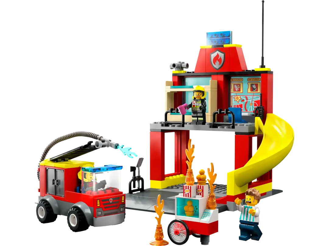 LEGO - City Building Blocks, Fire Station