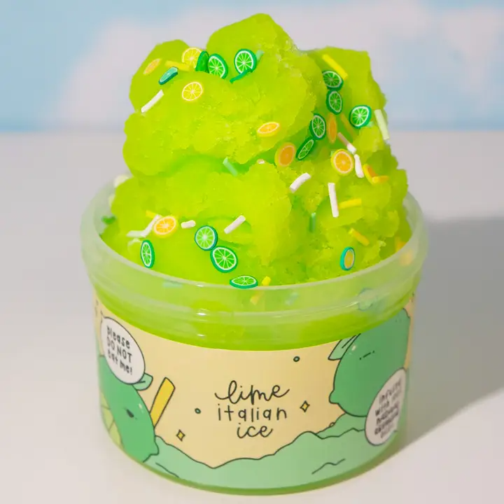 Sonria Slime - Slime Parfumée, 7oz, Glace Italienne à la Lime