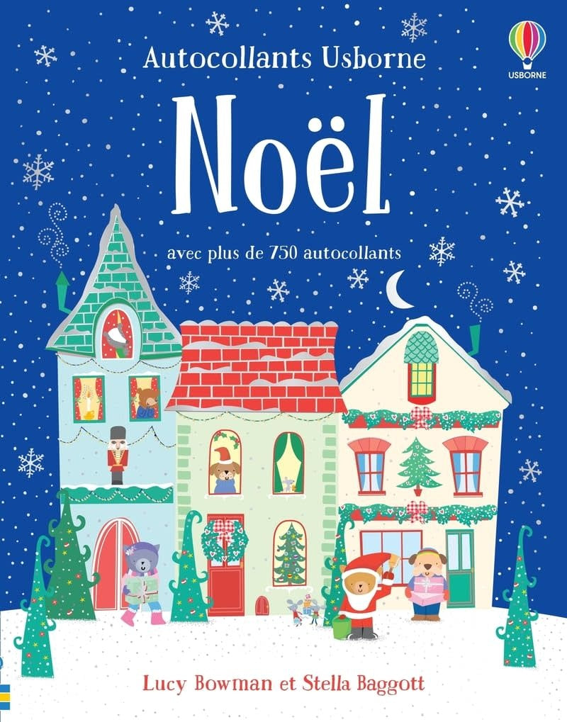 Usborne - Mes 750 Autocollants, Noël