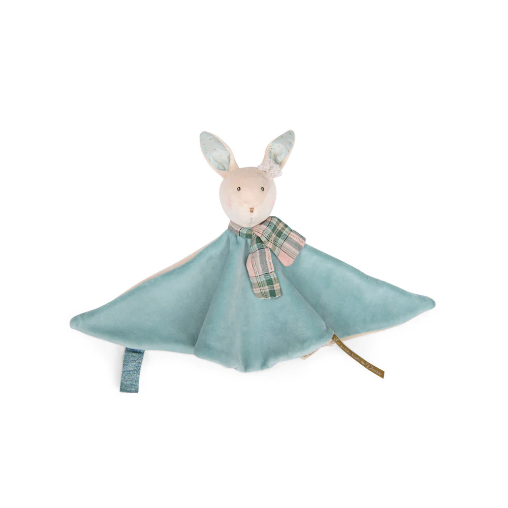 Moulin Roty - Toutou-Doudou Attache-Suce, Lapin Bleu