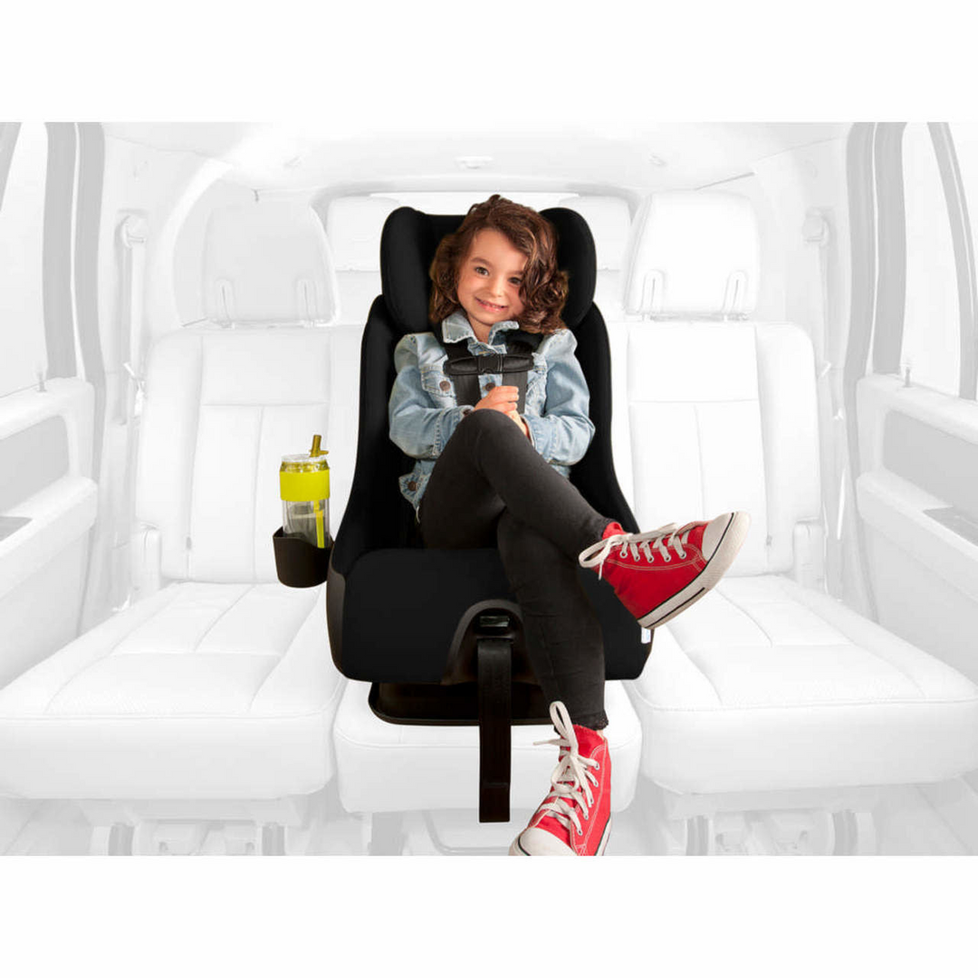 Clek FLLO - Railroad Fabric Car Seat, Black