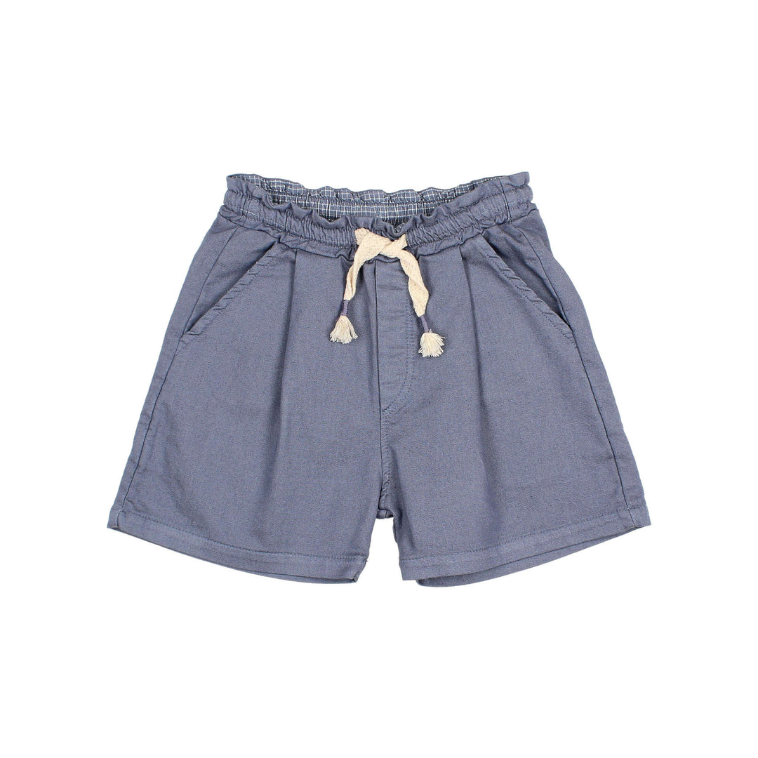 Búho - Casual Bermuda Shorts, Stone Blue