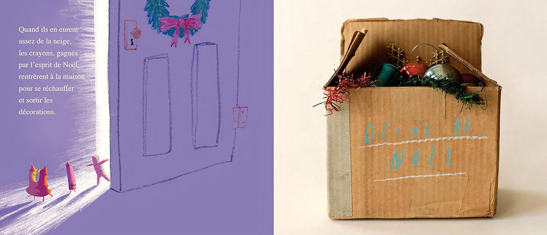 Livre, Le Noël des Crayons, 3 ans et +